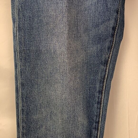 Current Elliott The Fling “1 year worn Rig” mid rise Boyfriend blue jeans. NWT - Picture 8 of 16